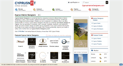 Desktop Screenshot of cyprusinteriordesigners.com