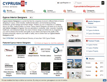 Tablet Screenshot of cyprusinteriordesigners.com